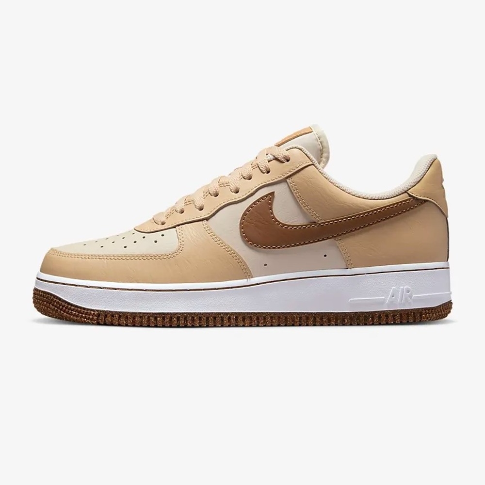 NIKE AIR FORCE 1 07 LV8  男 休閒運動鞋-咖啡棕-DQ7660200