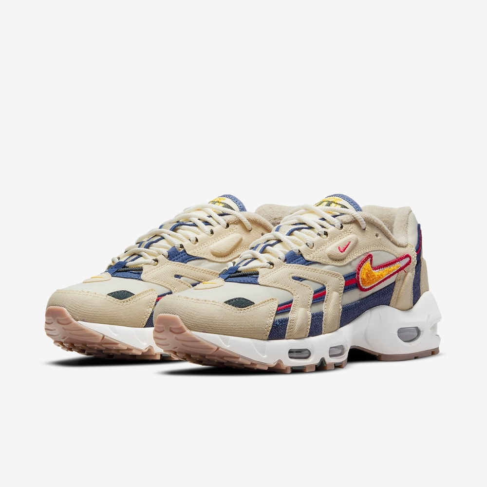 Nike 休閒鞋 Air Max 96 II QS 男女鞋 經典 氣墊舒適 單寧材質 質感 情侶款 卡其 藍 DJ6742200