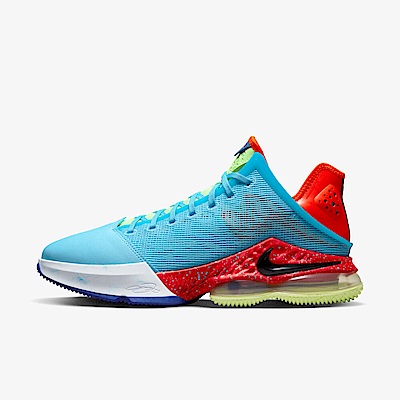 Nike LeBron XIX Low EP [DO9828-400] 男 籃球鞋 運動 詹姆斯 球鞋 氣墊 藍 橘紅