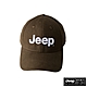 JEEP 經典品牌LOGO刺繡棒球帽-橄欖綠 product thumbnail 1