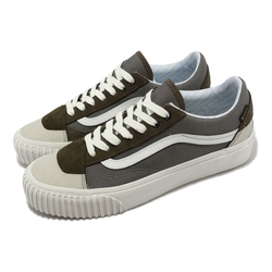 Vans 休閒鞋 Old Skool Gore-Tex 男鞋 女鞋 防水 灰 綠 麂皮 低筒 餅乾鞋 VN0A4V9WOLV