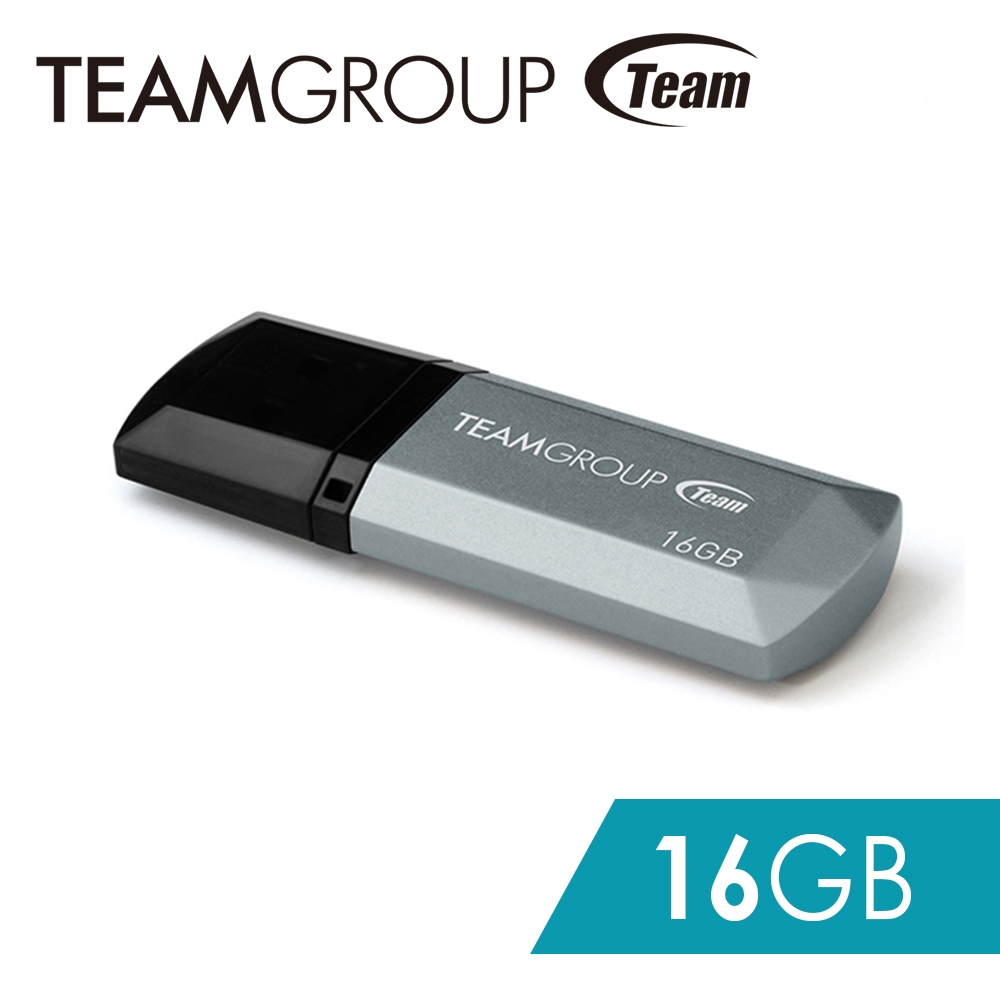 Team十銓科技 C153 璀璨星砂碟-科技銀 16GB