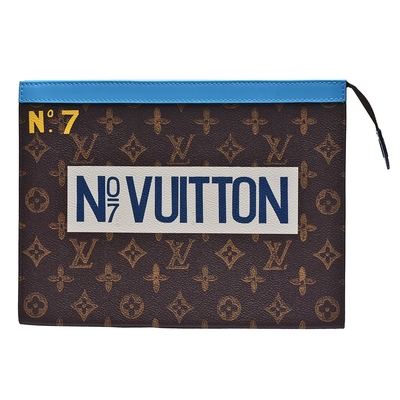 LV M81204 POCHETTE VOYAGE Monogram帆布N°7手拿包