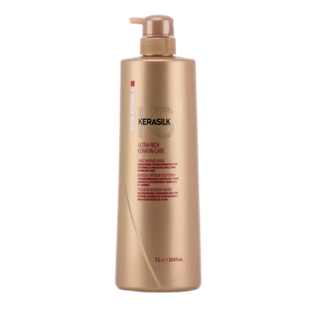 GOLDWELL 歌薇 金萃角蛋白煥髮滋潤髮膜1000ml-快速到貨