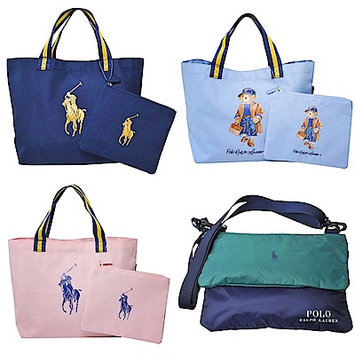 POLO Ralph Lauren 經典小熊手提包/兩用包/斜背包(多款)