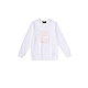 FILA KIDS 女童長袖圓領上衣-白色 5TEX-8909-WT product thumbnail 1