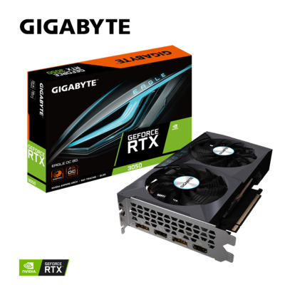 技嘉 GeForce RTX 3050 EAGLE OC 8G 顯示卡