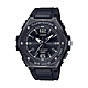 CASIO卡西歐 數位/指針 金屬錶圈 簡約經典 酷黑 指針錶款 MWA-100HB-1A_49.6mm product thumbnail 1