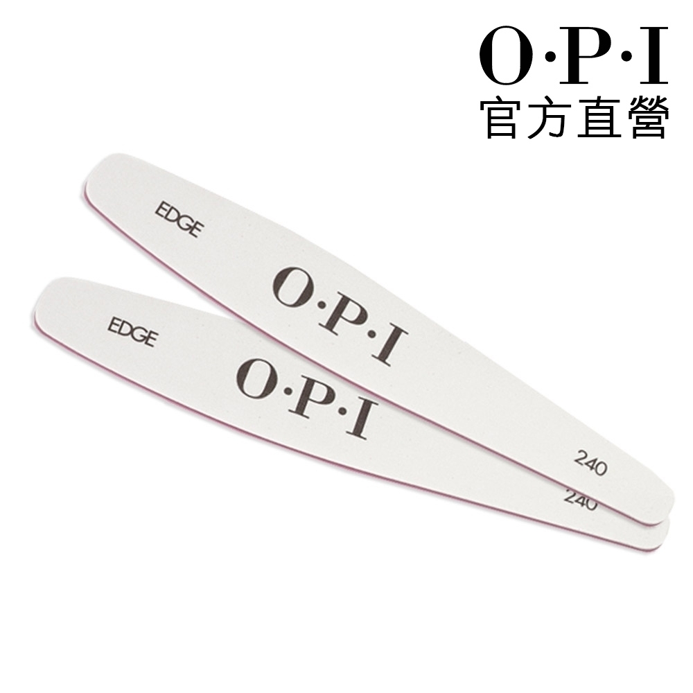 OPI #240 邊緣白色拋光搓片 (2片)-FI621x2．指甲銼刀/磨棒/美甲工具/官方直營