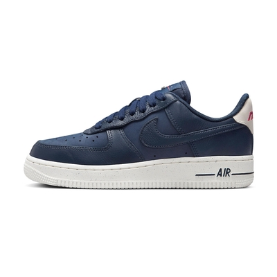 Nike WMNS AIR FORCE 1 07 LX 女 藍 AF1 低筒 運動 休閒鞋 DZ2708-100