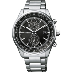 CITIZEN星辰 光動能三眼計時腕錶 CA7030-97E/41.5mm