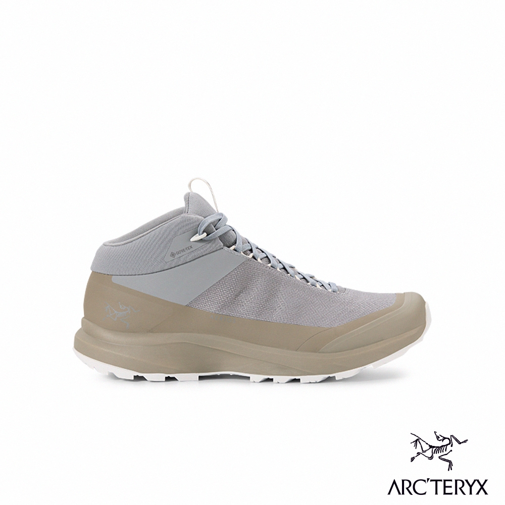 Arcteryx 始祖鳥 始祖鳥登山 始祖鳥戶外 始祖鳥排汗 Aerios FL2 中筒GT 登山鞋 野跑鞋 煙灰/蠶絲白