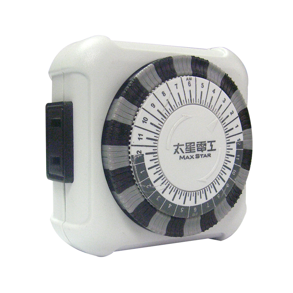 太星電工 省電家族家用2P機械式定時器(2入) OTM406*2