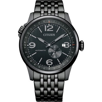 CITIZEN 星辰 Mechanical 小秒針機械錶 送禮推薦 NJ0147-85E