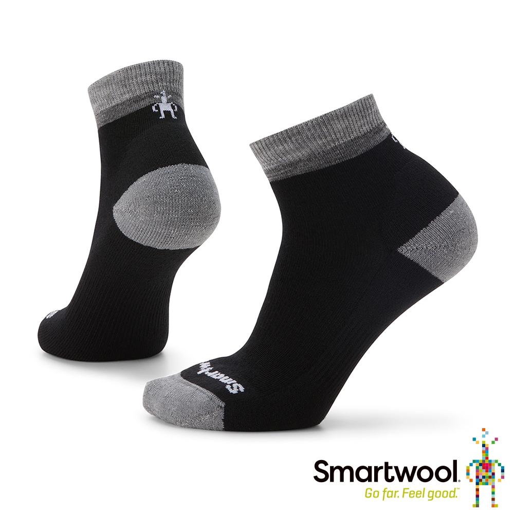 官方直營 Smartwool 日著條紋低筒襪 黑色