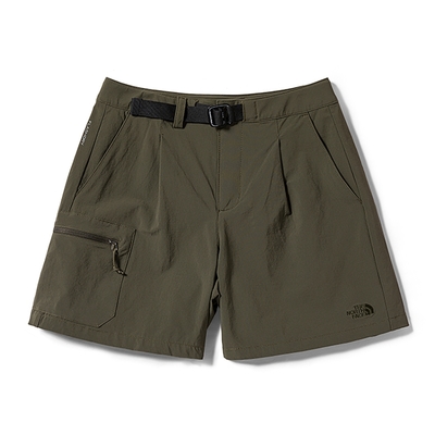 The North Face W TREKKER SHORT - AP 女 短褲-墨綠-NF0A5JX421L