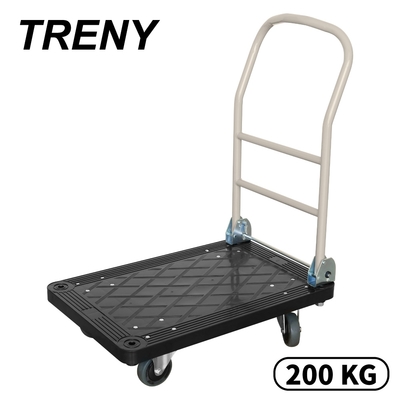 TRENY 強化塑鋼手推車 200KG