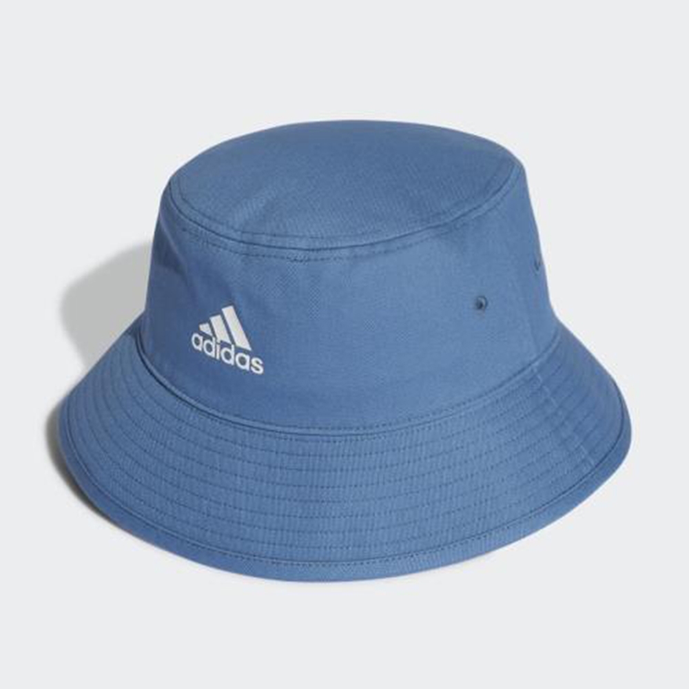 adidas 愛迪達 漁夫帽 帽子 遮陽帽 藍 HE4961