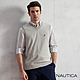 Nautica 男裝V領無袖針織背心-淺灰 product thumbnail 1