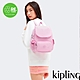 『猴子包』Kipling 溫柔櫻花粉紫色拉鍊掀蓋後背包-CITY PACK S product thumbnail 1