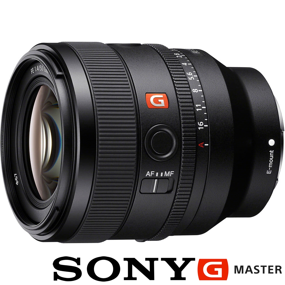 SONY FE 50mm F1.4 GM SEL50F14GM (公司貨) 標準定焦大光圈人像鏡 全片幅無反微單眼鏡頭