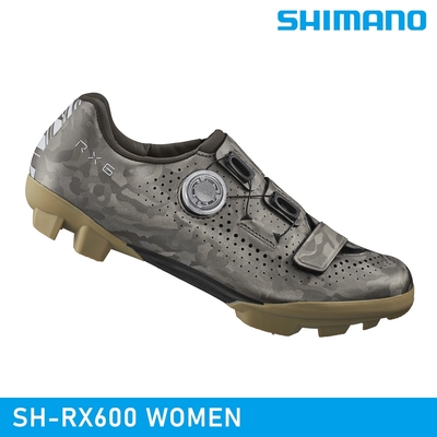 SHIMANO 女款 SH-RX600 WOMEN SPD 自行車卡鞋 / 沙棕色