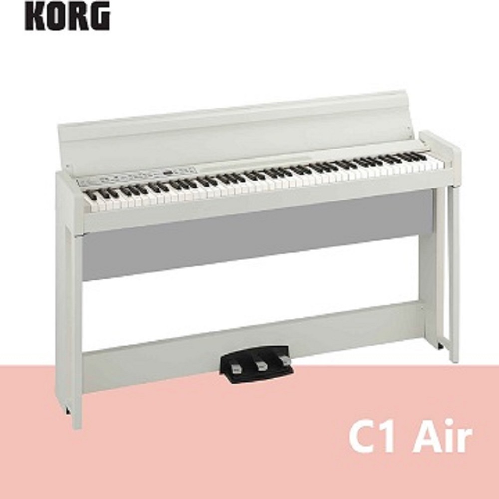 【KORG】C1 Air / 新一代日製88鍵掀蓋式電鋼琴 白色款 / 公司貨保固 product image 1