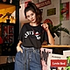 Levis Red 工裝手稿風復刻再造 女款 短袖T恤 街頭斑駁Logo product thumbnail 2