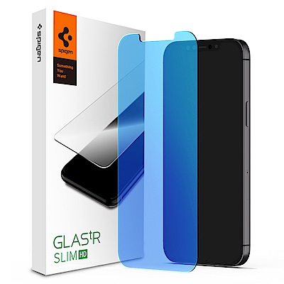 SGP / Spigen iPhone 12/ mini/ Pro/ Pro Max_Glas tR 抗藍光玻璃保護貼