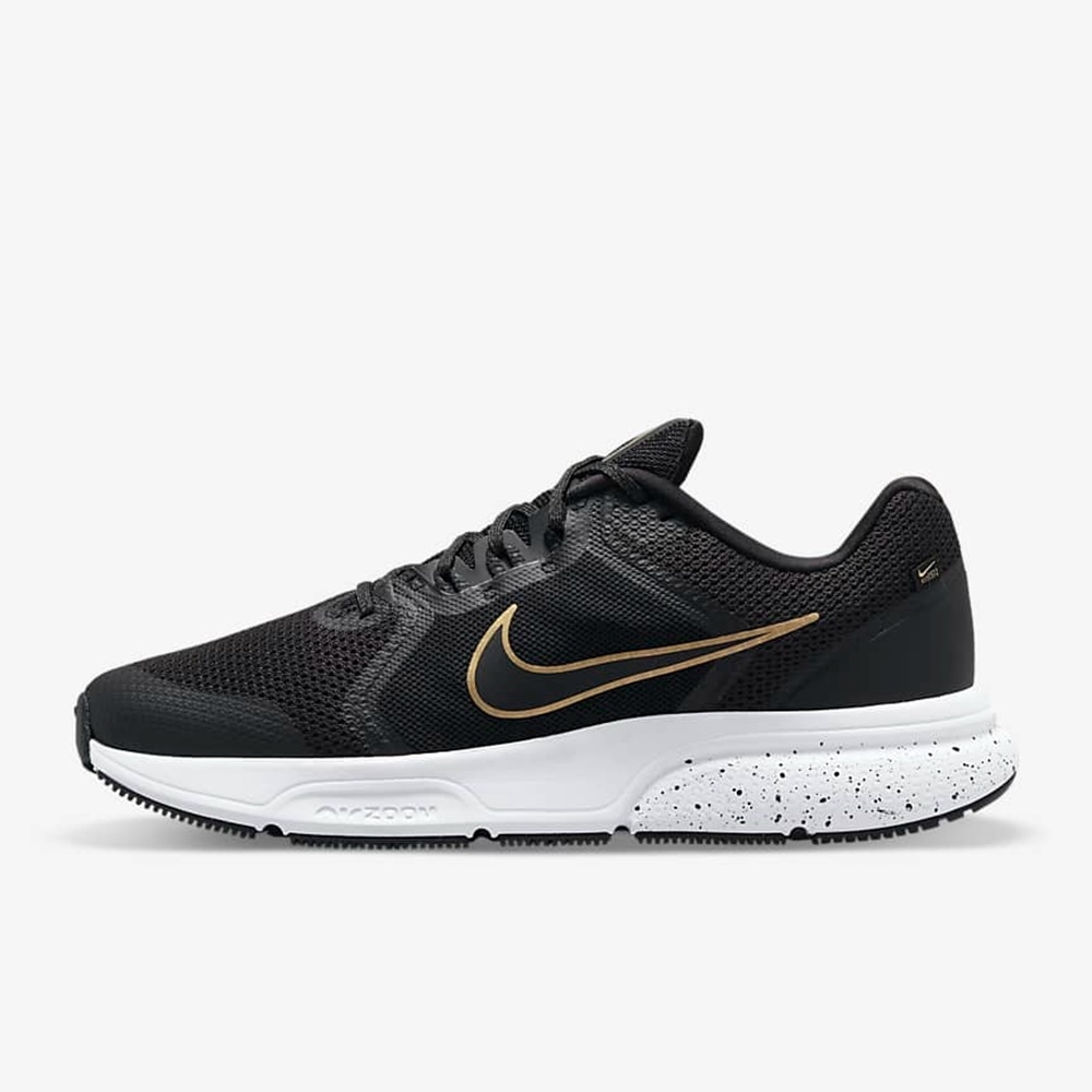 NIKE ZOOM SPAN 4輕量避震男慢跑鞋-黑-DC8996009