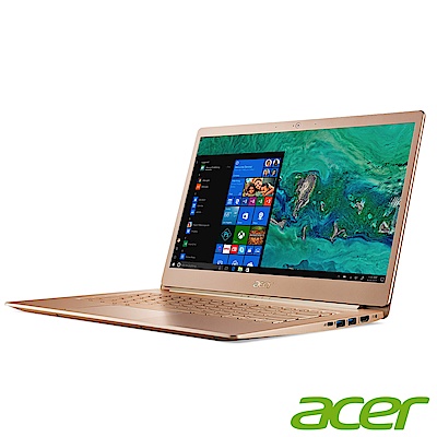 Acer SF514-52T-51AA 14吋輕薄筆電(i5-8250U/8G/512G/蜂蜜金