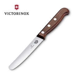 VICTORINOX 瑞士維氏 木製番茄刀-楓木木柄