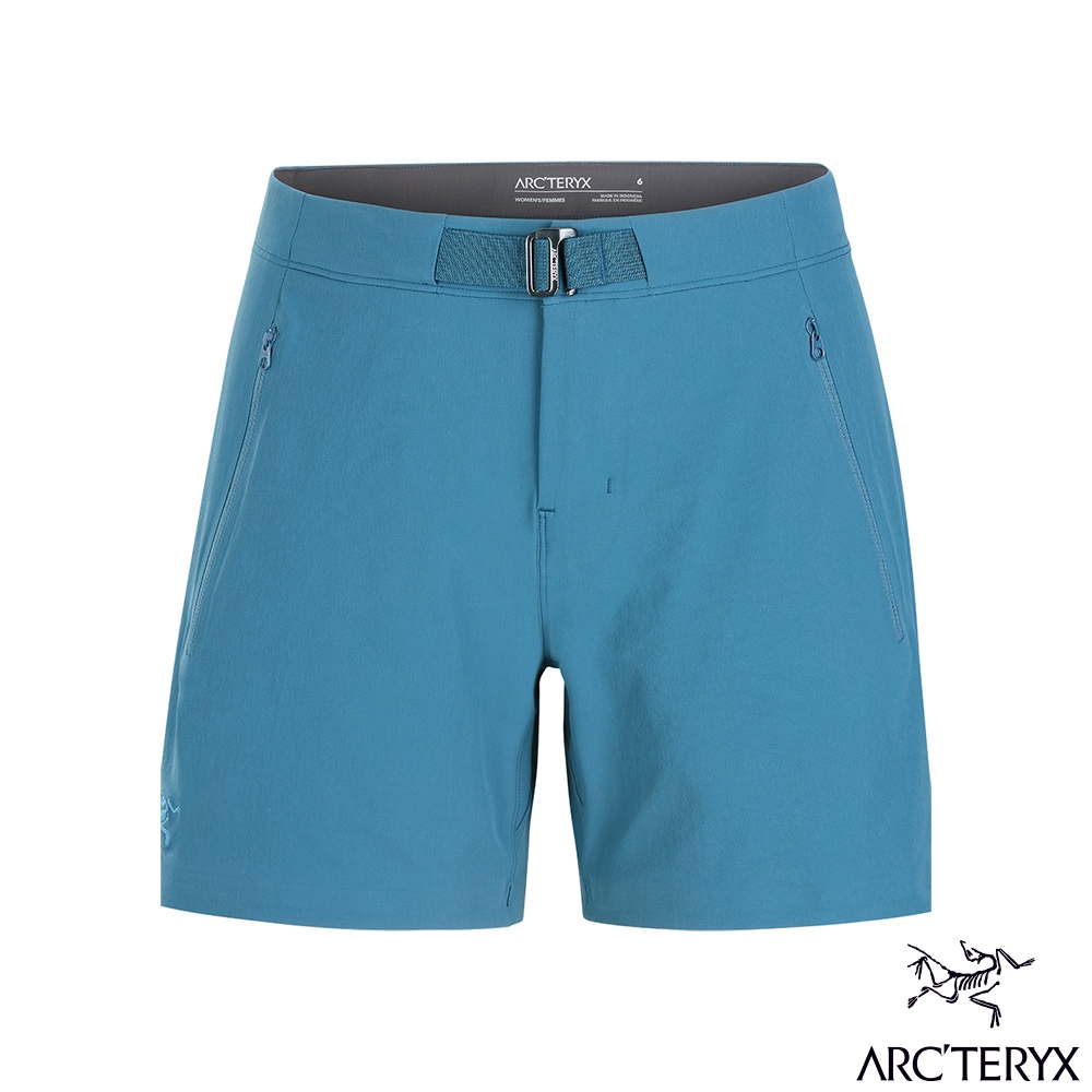 Arcteryx 始祖鳥 女 Gamma 軟殼短褲 寧靜綠