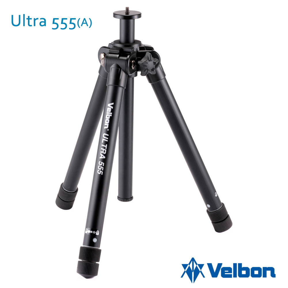 Velbon Ultra 555(A) 偏心管握把式腳架 (不含雲台)