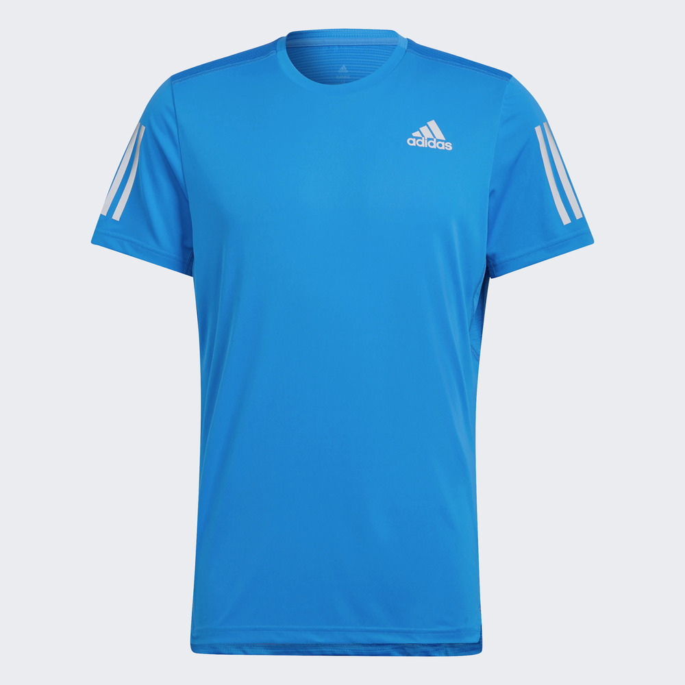 Adidas Own The Run Tee [HB7450] 男 短袖 上衣 T恤 運動 跑步 吸濕 排汗 愛迪達 藍