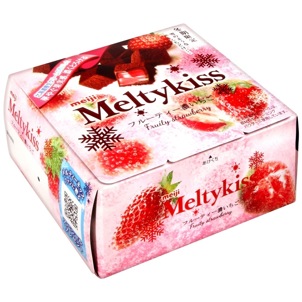 明治製果 Meltykiss草莓代可可脂巧克力(56g)