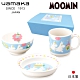 【日本山加yamaka】moomin嚕嚕米彩繪陶瓷兒童餐具3入組 (MM1200-112) product thumbnail 1