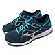 Mizuno 慢跑鞋 Spark 8 女鞋 藍 綠 緩衝 基本款 運動鞋 美津濃 K1GA2304-72 product thumbnail 1