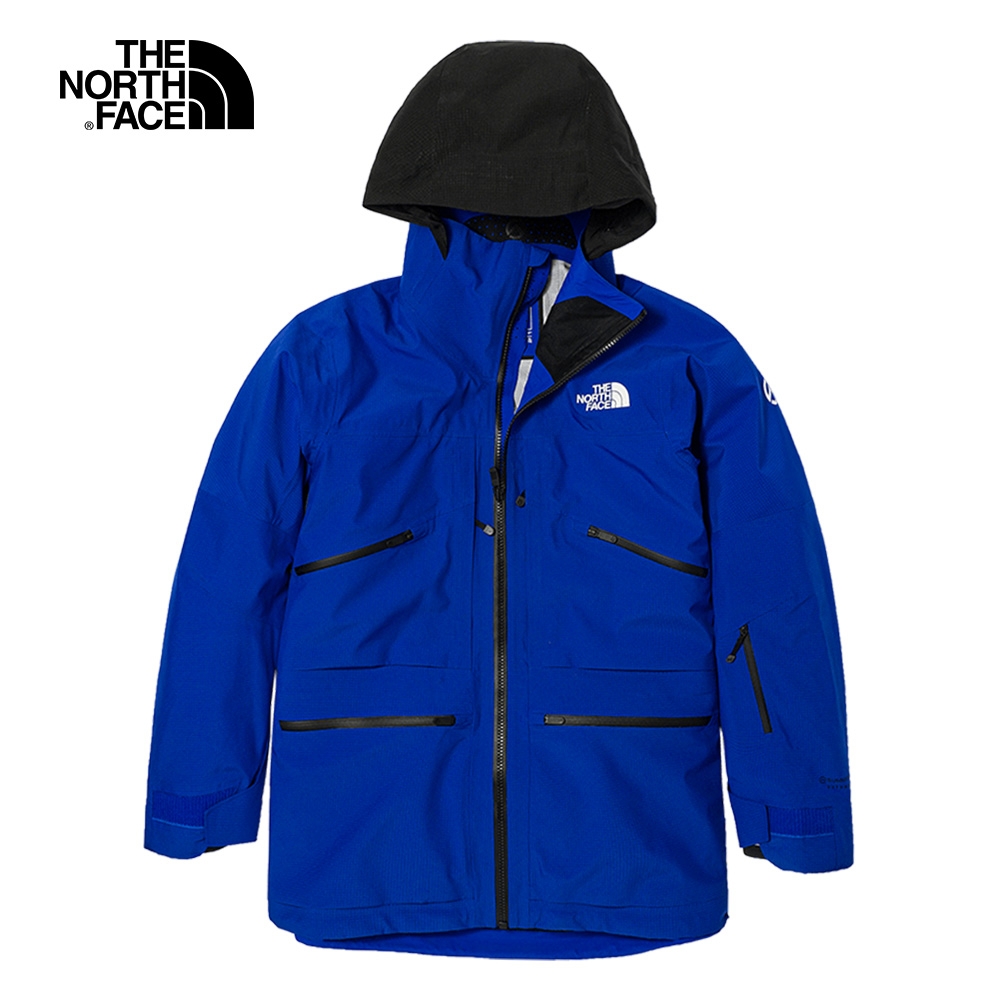 The North Face北面男款藍色防水透氣多功能衝鋒衣｜82UREF1