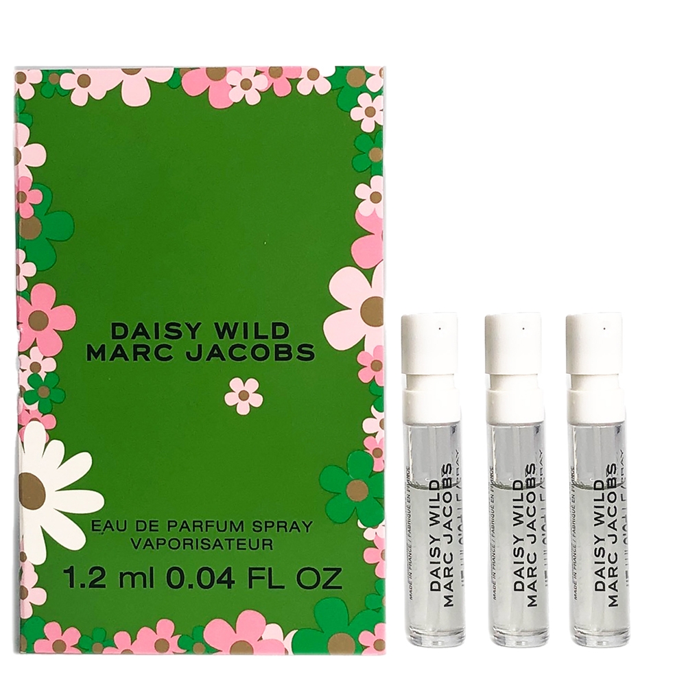 MARC JACOBS DAISY WILD 綠野之露淡香精針管1.2ml(3入組)