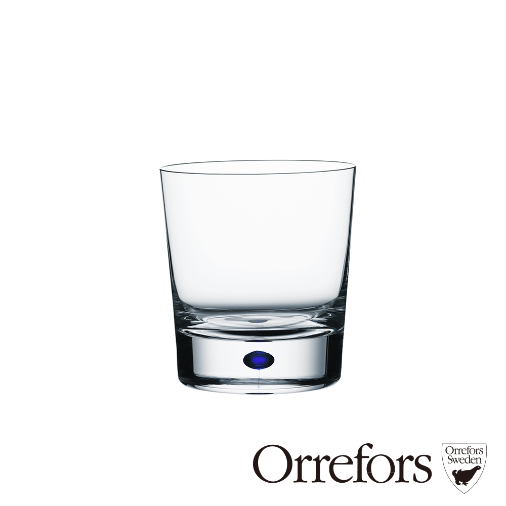 【ORREFORS】藍色之舞INTERMEZZO-威士忌杯40CL