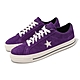 Converse One Star Pro 休閒鞋 紫 麂皮 男鞋 女鞋 百搭款 滑板鞋 A08141C product thumbnail 1