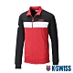 K-SWISS KS Logo Jacket運動外套-男-黑/紅 product thumbnail 1