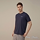 GIORDANO 男裝B-SPORTS冰涼感速乾圓領T恤 - 10 桑葚藍 product thumbnail 1