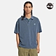 Timberland 男款深寶石藍短袖Polo衫|A42D5433 product thumbnail 1