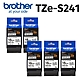【5入組】brother TZe-S241 超黏性護貝標籤帶 ( 18mm 白底黑字 ) product thumbnail 2