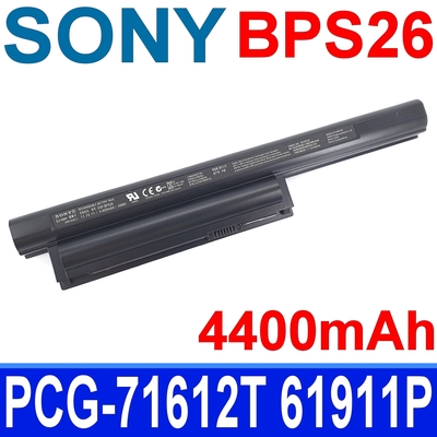 索尼 SONY VGP-BPS26 原廠電池 VGP-BPS26A VGP-BPS26B VGP-BPL26 VPC CA15FA CA15FF CA15FG CA15FH CA15FW CA15FX