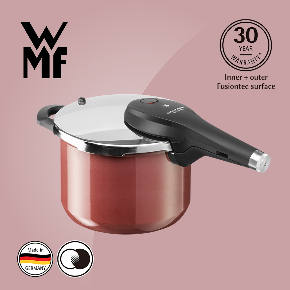 德國WMF Fusiontec 快力鍋 6.5L (赭紅色)