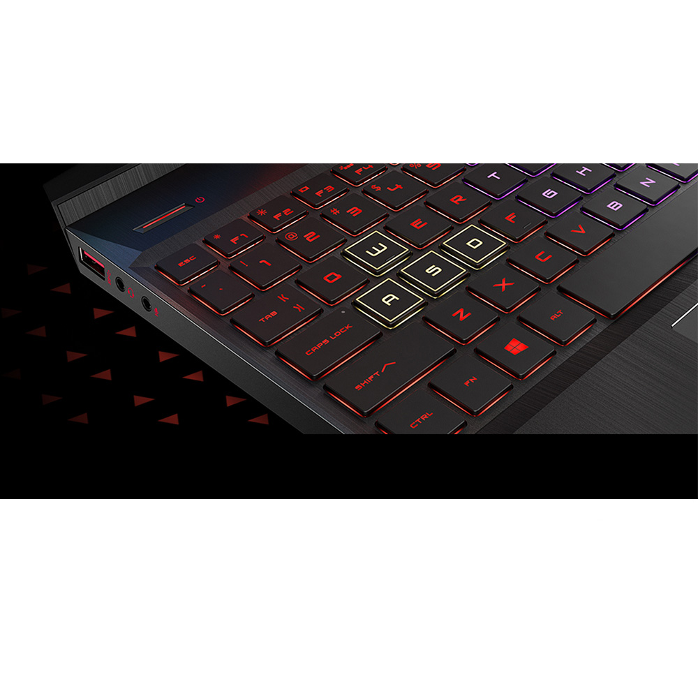 HP OMEN 15吋電競筆電-黑(i7-8750H/GTX1050Ti/256GB+1T | HP 光影PAV G