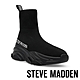 STEVE MADDEN-PRODIGY 織布素面襪套休閒鞋-黑色 product thumbnail 1